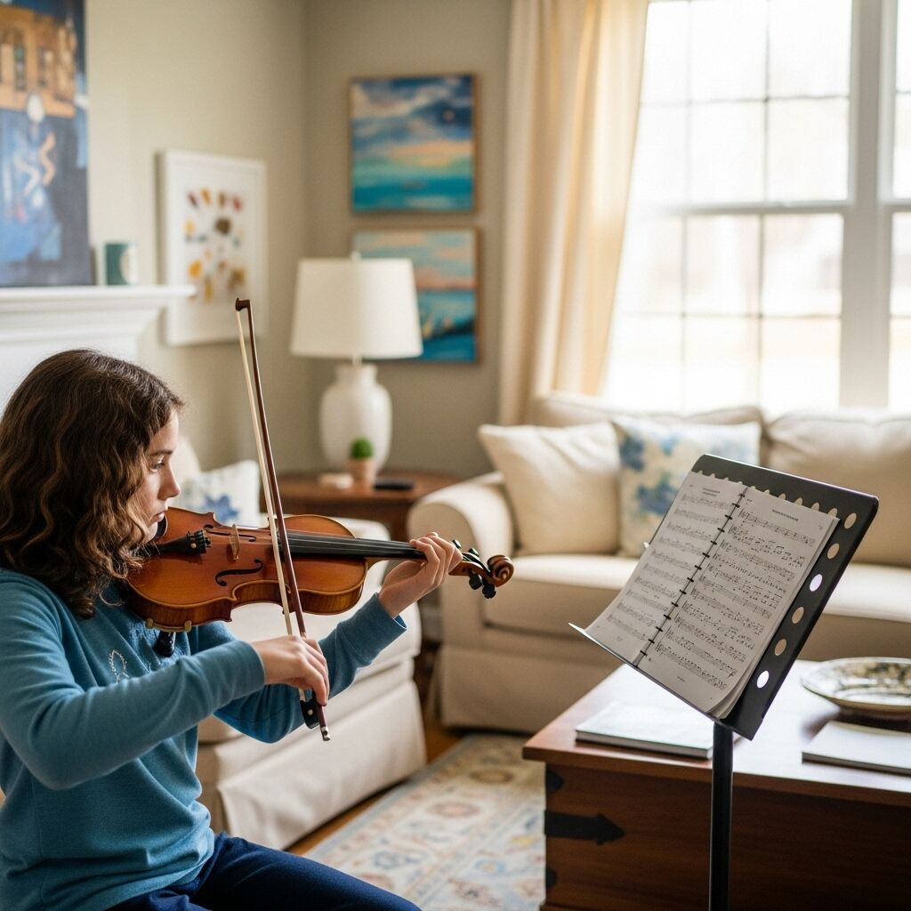 Valentine Roland violin lessons